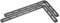 Meliconi Soundbar 1000, TV-Soundbar-Halterung, Mit TV-Wandhalterung Kombinierbar, Dreht die Soundbar Zusammen mit dem Fernseher, Kompatibel mit VESA-Halterung, Belastbarkeit 20 kg, Schwarz
