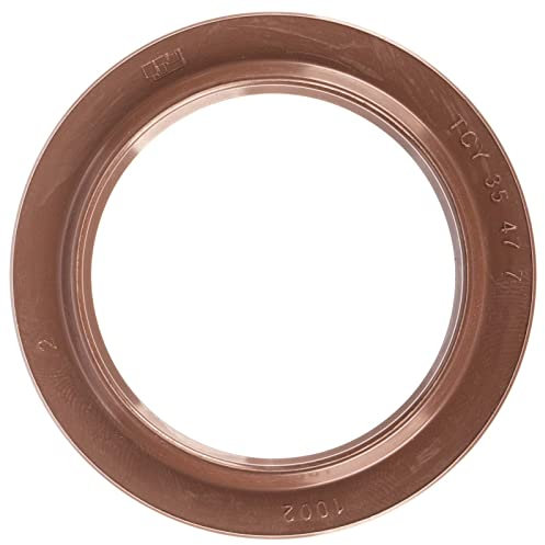 Wellendichtring NJK 35x47x07 - FPM - braun - hohe Stauplippe, z.B. Telegabel ETZ, TS mit Ø35mm-Gabelrohr