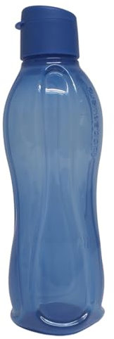 Tupperware to Go Eco Easy Flip Top Gourde 1000 ml pour boissons gazeuses Bleu