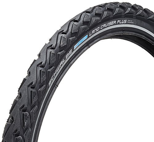Schwalbe Fahrrad Bereifung, Schwarz, Land Cruiser Plus PunctureGuard, TwinSkin 50-507-TwinSkin