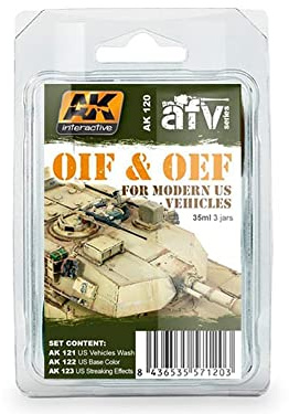 AK Interactive - OIF & OEF - US Weathering Set (AK00120)