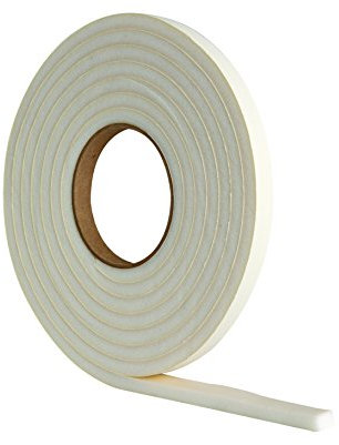 Stormguard Extra Thick Self-Adhesive Rubber Draught Excluder - Weiß - 3.5m