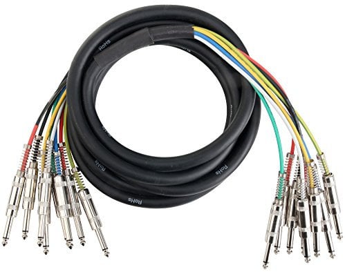 Pronomic Stage MJJ8-3 Cavo Multicanale multiplo 8 jack 3m