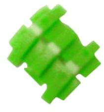 Ung.Gewindeplättchen