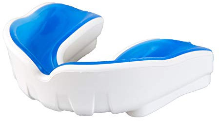 Ju-Sports Zahnschutz Wacoku Gel, Weiß/Blau, One size, 6730002
