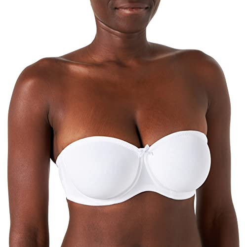 Selene Soutien-Gorge Joanna, Bonnet C Bretelles Multipositions Amovibles - Blanc, 90C