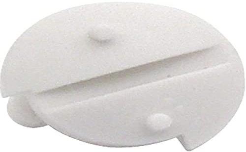 Dometic - Tornillo de bloqueo para rejilla de ventilación L y cubiertas de invierno, color blanco