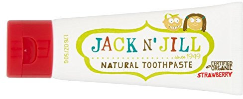 Jack N 'Jill Strawberry Zahnpasta Natur mit Bio-Aroma 50g