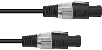 OMNITRONIC Lautsprecherkabel Speaker 2x1,5 10m sw