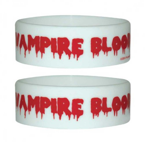 Fun - Vampire Blood Donor - Silikon Armband für Sammler - Wristbands - Breite: 24mm, Durchmesser: 65mm, Dicke: 1mm