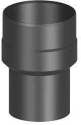 Erweiterung Ofenrohr/Rauchrohr Ø 120-150mm, lackiert gussgrau