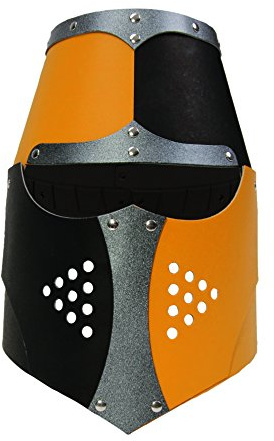 V A H - Normannenhelm gelb/schwarz [echtes Handwerk | Made in Germany]