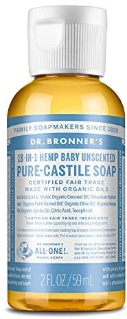 DR BRONNER'S Org Unscent Baby-Mild 59mL