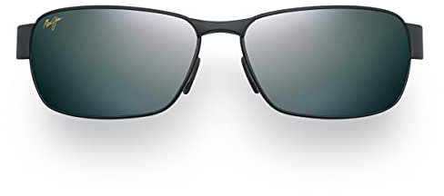 Maui Jim Black Coral Sonnenbrille Rechteckig