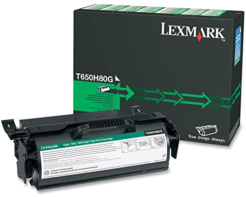 Lexmark Hohe Ergiebigkeit Schwarz Original Tonerpatrone für T650dn T650dtn T650n T652dn T652dtn T652n T654dn T654dtn T654n