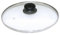 AXENTIA Glasdeckel 16 cm mit Edelstahlrand