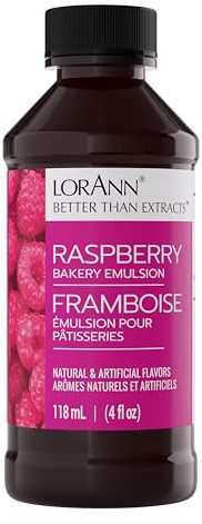 LorAnn Oils Raspberry Emulsion & Flavoring For Baking