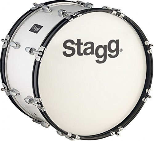 Stagg MABD-2210 Marching Bass Drum weiß