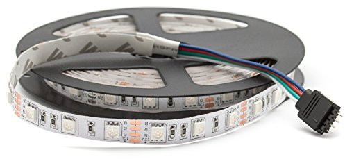 RGB LED 12V Streifen 5M 60LEDs/m (300Stk.) IP20/IP65 RGB Stripe Leiste 5 Meter (RGB Leiste 5M IP20)