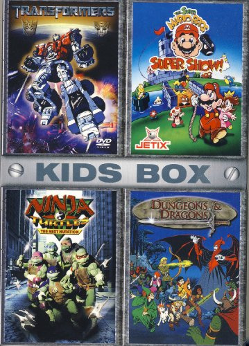 Kids Box (Transformers, Super Mario Show, Ninja Turtles, Dungeons & Dragons)