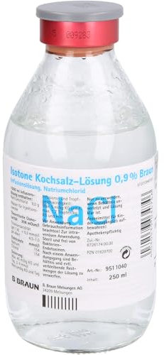 KOCHSALZLÖSUNG 0,9% Glasfl. 250 ml