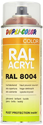 Dupli-Color 518522 RAL-Acryl-Spray 8004, 400 ml, Kupferbraun Glanz