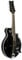 Ortega Guitars F-Style Mandolin Electro-Acoustic – F-Holes – Mandolins – Including Gig Bag – Spruce / Maple, Black (RMFE40SBK)