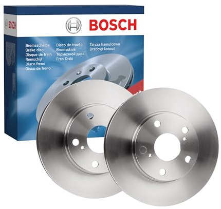 Bosch BD1780 Bremsscheiben - Vorderachse - ECE-R90 Zertifizierung - zwei Bremsscheiben pro Set
