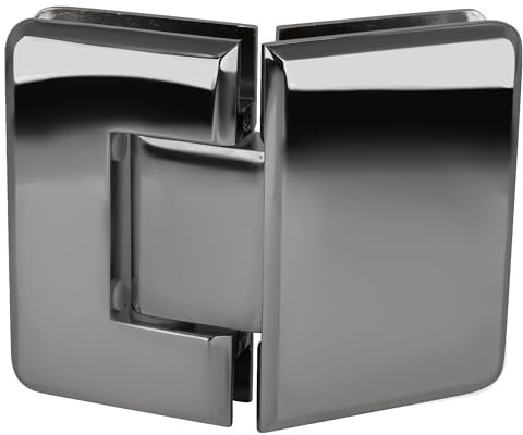 Satin Chrom Pinnacle 045 Serie 135 Grad glass-to-glass Standard Scharnier