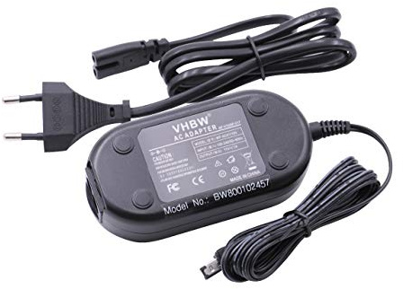 vhbw Netzteil kompatibel mit kompatibel mit JVC GR-D-Serie GR-D244US, GR-D370 - Ersatz für AP-V17, AP-V17E, AP-V17U, P-V14, AP-V14E, AP-V14U, AP-V15, AP-V15E