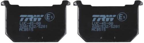 TRW MCB515 Brake Pad Set Disc Brake Organic Allround Compatible for Kawasaki GPZ - Front Axle and Other Vehicles