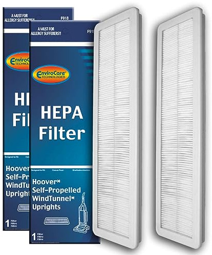 EnviroCare Replacement HEPA Filtration Vacuum Cleaner Filters made to fit Hoover Self-Propelled WindTunnel 2 filters