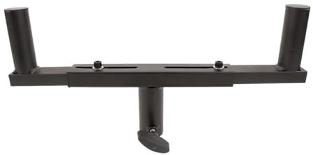 BoomToneDJ SP2R Gabel für Boxenstative, Schwarz