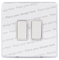 Schneider Electric - Ultimate screwless transparent Creates a seamless, unblemished design by matching to your favourite wallpaper or unique family photography. - Transparent - GGBGU1422CLRR