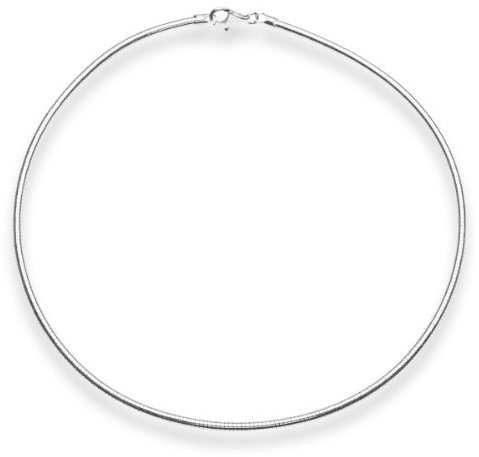 InCollections Damen-Halsreif 925/000 Sterlingsilber Omega 3,0/45 cm 054029C300200