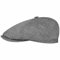 Stetson Brooklin Leinen Schildmütze Sommercap Leinenmütze (M (56-57 cm) - grau)