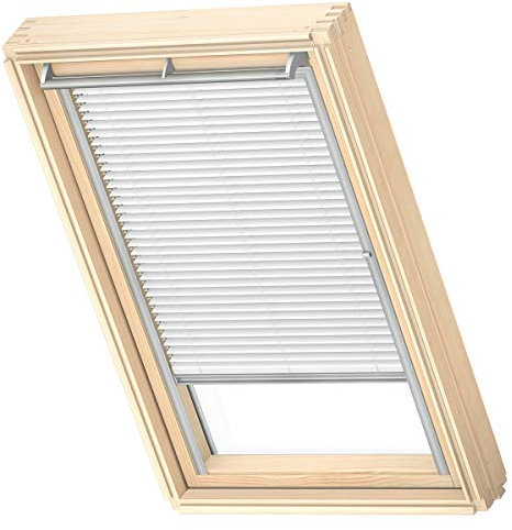 VELUX Original Jalousie für MK04, Weiß, mit Grauer Führungsschiene