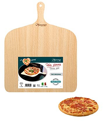 Eppicotispai We Love Pasta Birchwood Pizza Peel 14.75 by 19.70 Cream by EP-2048XL