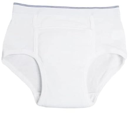 Easylife StayDry Everyday Underwear for Men – Reusable Washable Incontinence Pants with Built-in Absorbent Protection - Small (88-96cm)