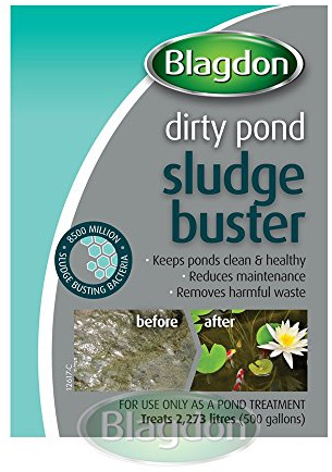 Blagdon Pond Sludgebuster, Each Sachet Treats 500 Gallons of Pond Water (Pack of 20)