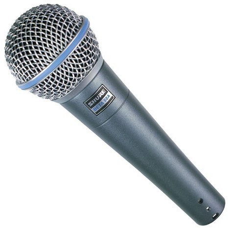 Shure BETA58A microfono professionale per voce live, karaoke