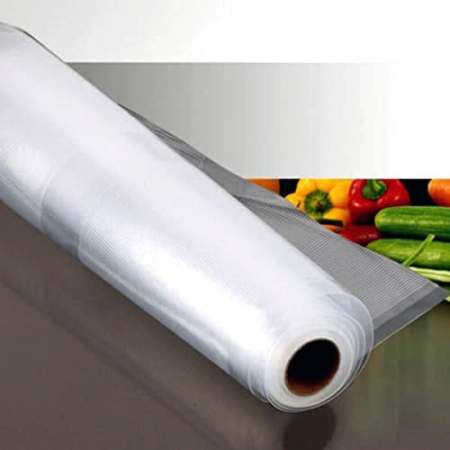 Jata R28x6 Bolsas de Envasado al vacío, Sin BPA, 2 rollos de bolsas de envasado al vacío (28 cm × 6 m), Para envasadora al vacío y selladora de alimentos Jata