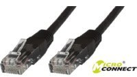 Microconnect UTP CAT6 Netzwerkkabel, 0,2 m, Cat6, U/UTP (UTP), RJ-45, RJ-45, Schwarz