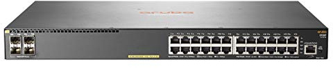 Aruba, a Hewlett Packard Enterprise company Aruba 2930F 24G PoE+ 4SFP Gestito L3 Gigabit Ethernet (10/100/1000) 1U Supporto Power over Ethernet (PoE), grigio