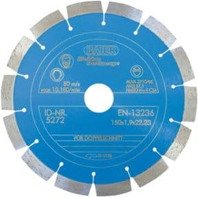 Baier Diamantscheibe Blau 150 x 22,2 mm