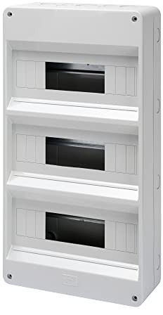 WANDSCHALTKASTEN O. Schmutzmatte 36 M (12 x 3) IP40