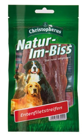Christopherus | Natur-Im-Biss Entenfiletstreifen | 12 x 70 g
