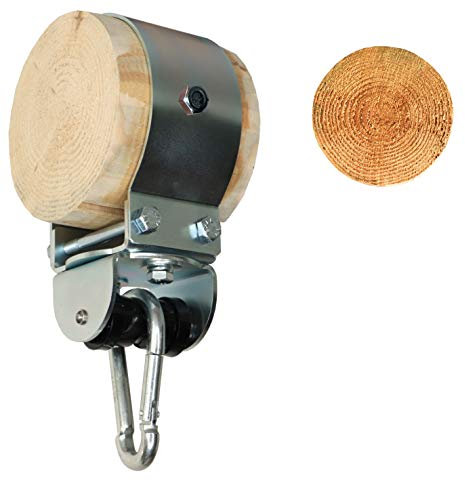 10/12/14 Schaukelschelle Rundholz mit Marathon Rollengelenk, Ø14 cm, verzinkt