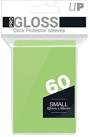 Ultra Pro 84100 - Deck Schutz Small Sleeves 60, limegrün