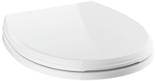 Delta 801901-WH Sedile WC, Bianco, ROUND